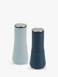 Joseph Joseph Editions Milltop No Spill Salt & Pepper Mills, Set of 2, Blue