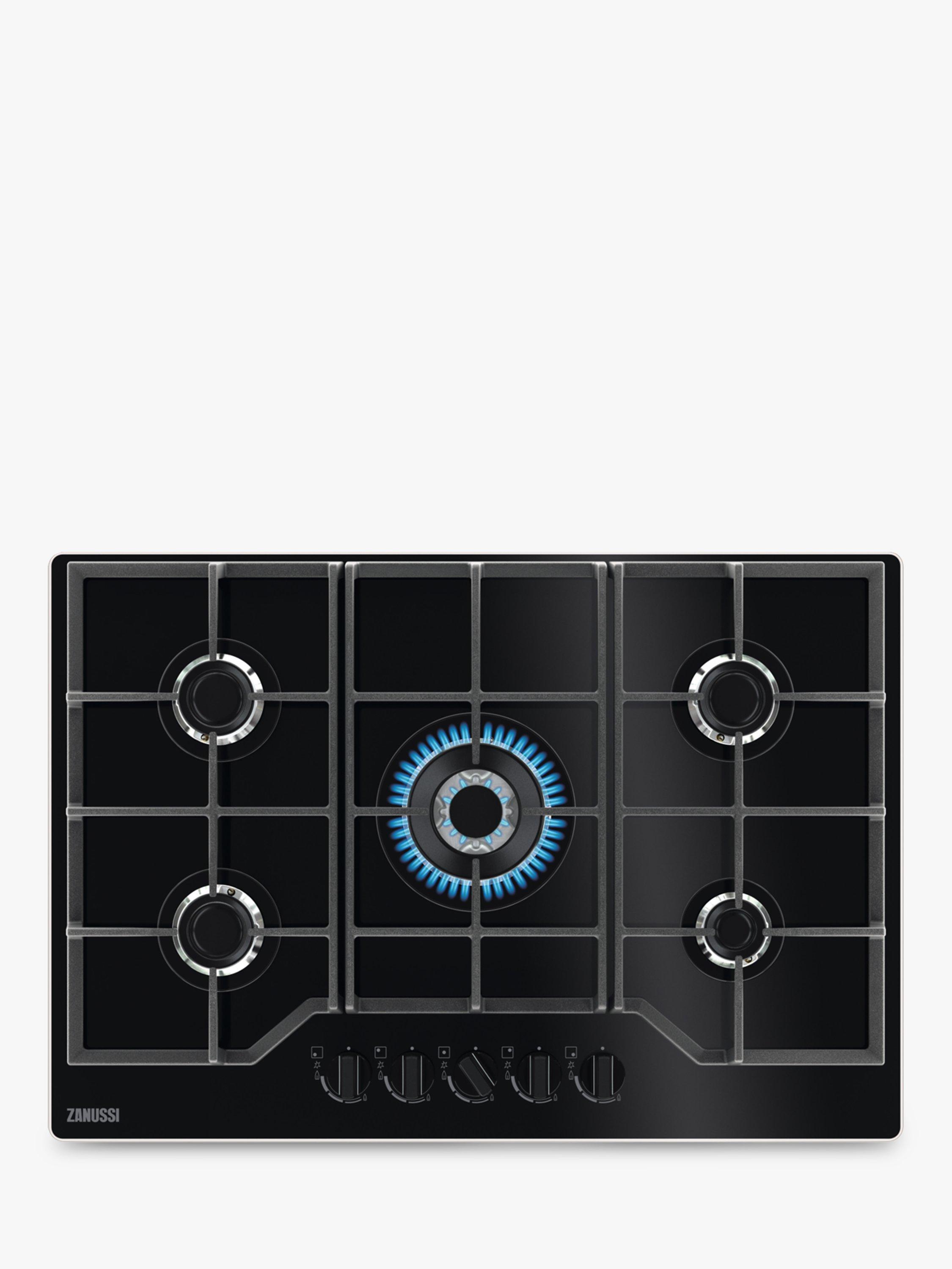 Zanussi ZGGN755K Gas Hob, Black