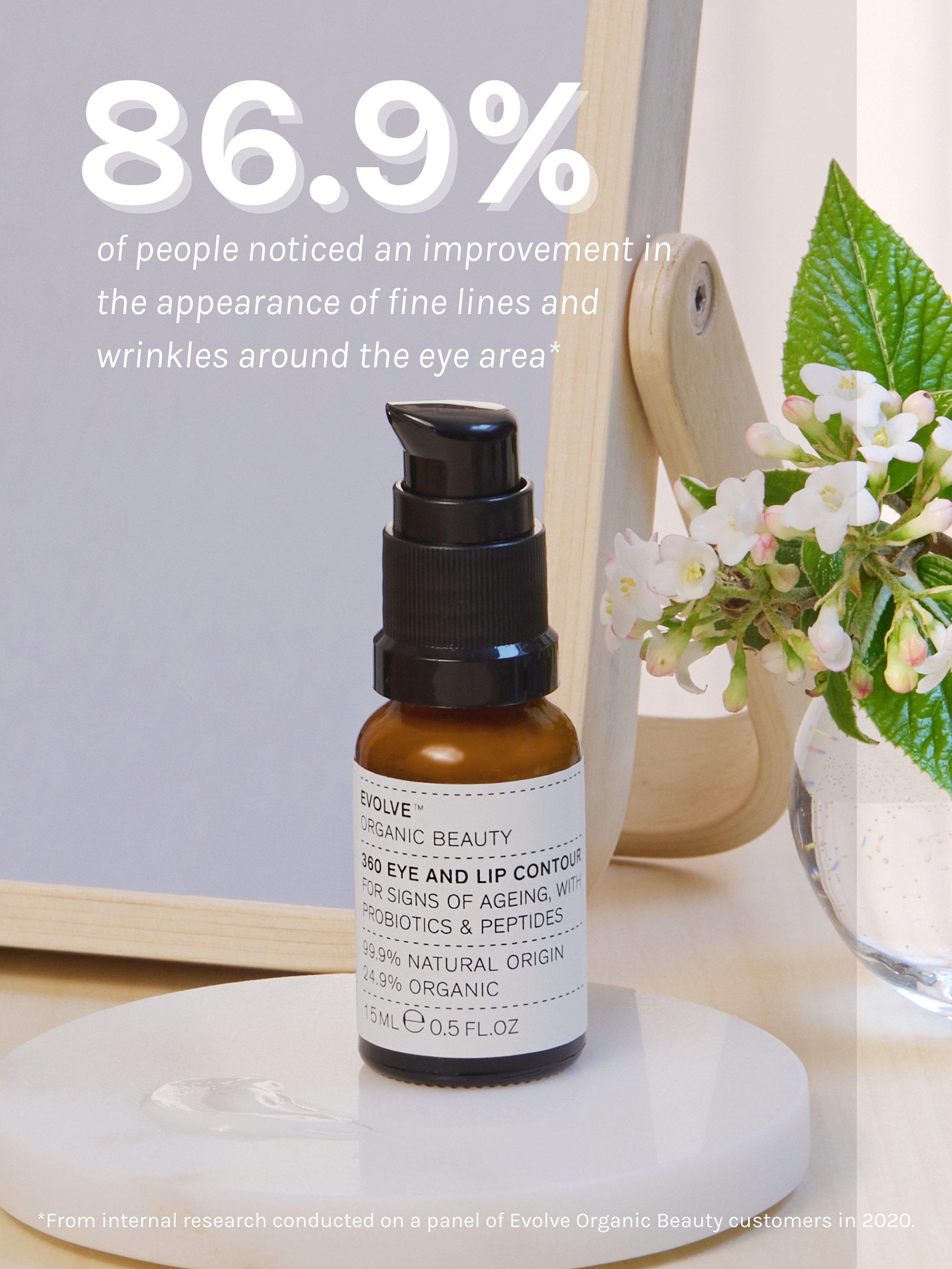 Product image 3 of 3, which shows Evolve Organic Beauty 360 Eye and Lip Contour Cream, 15ml
