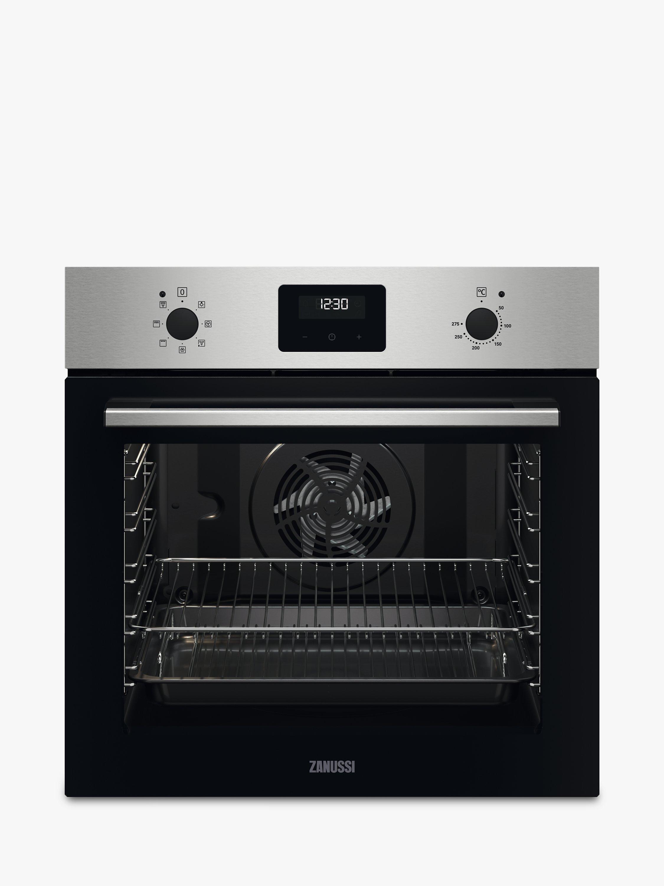 Zanussi Series 20 ZOHNX3X1 Built In Electric Single Oven, Black