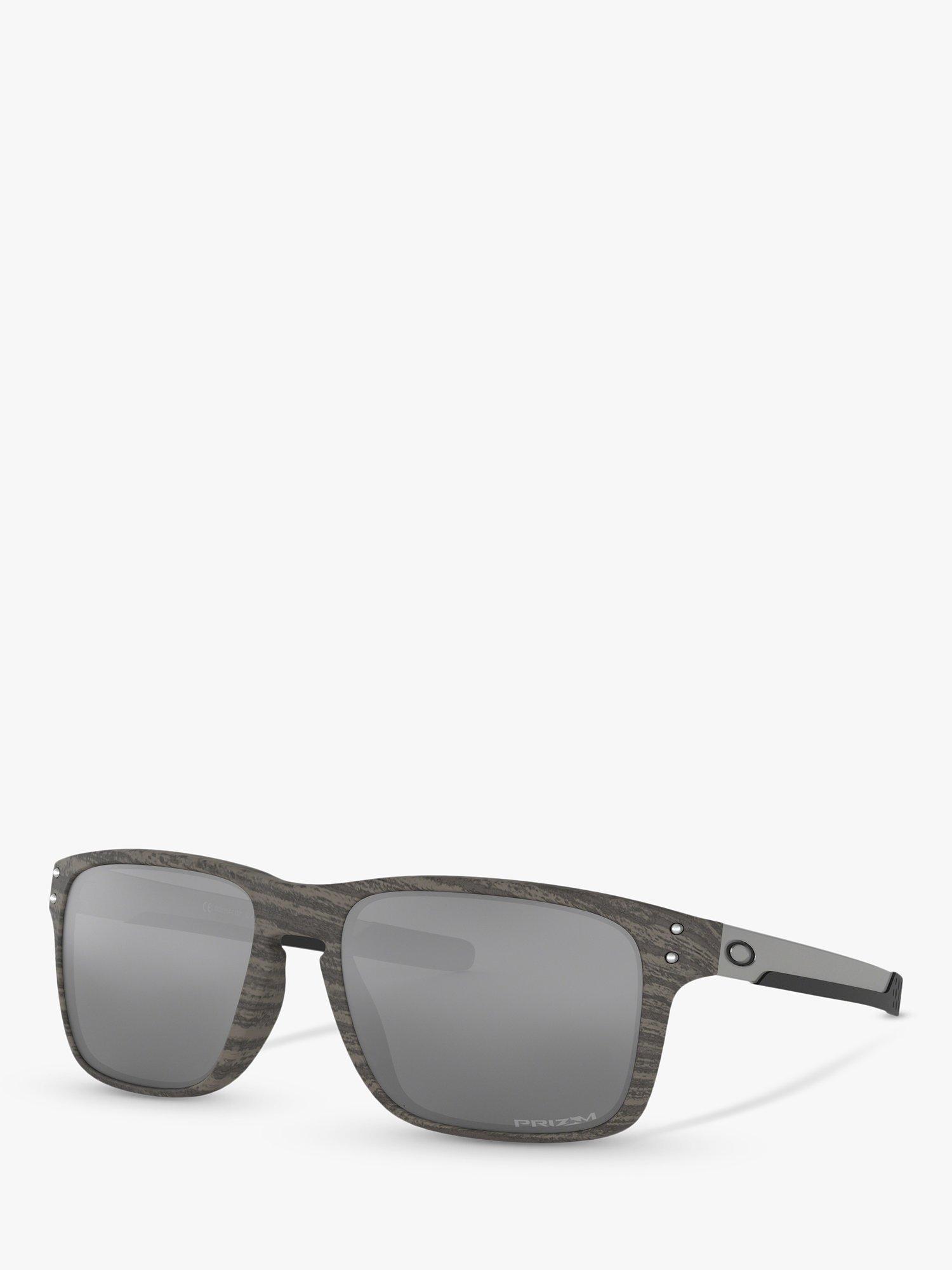 Oakley OO9384 Men s Holbrook Prizm Rectangular Sunglasses Woodgrain Grey