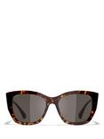 CHANEL Irregular Sunglasses CH5429 Dark Havana/Black