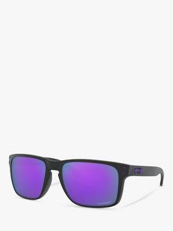 Oakley OO9417 Holbrook Square Sunglasses, Matte Black, Matte Black