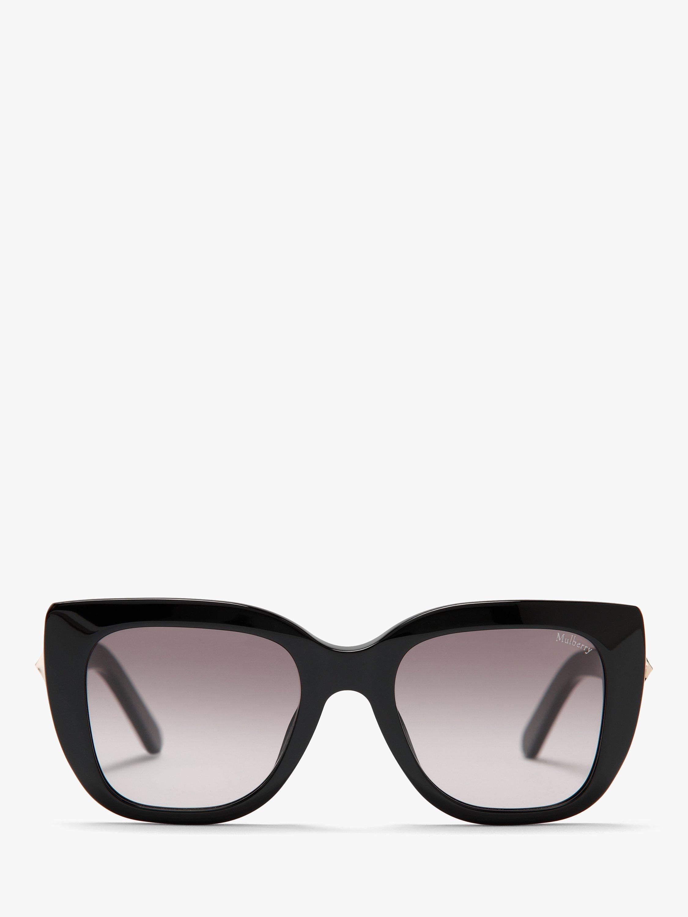 Mulberry Women's Keeley D-Frame Sunglasses, Black