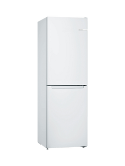 Bosch Series 2 Freestanding 50/50 Fridge Freezer, KGN34NWEAG, KGN34NLEAG, White