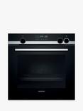 Siemens iQ500 HR578G5S6B Built In Electric Self Cleaning Single Oven with Steam Function, Stainless Steel