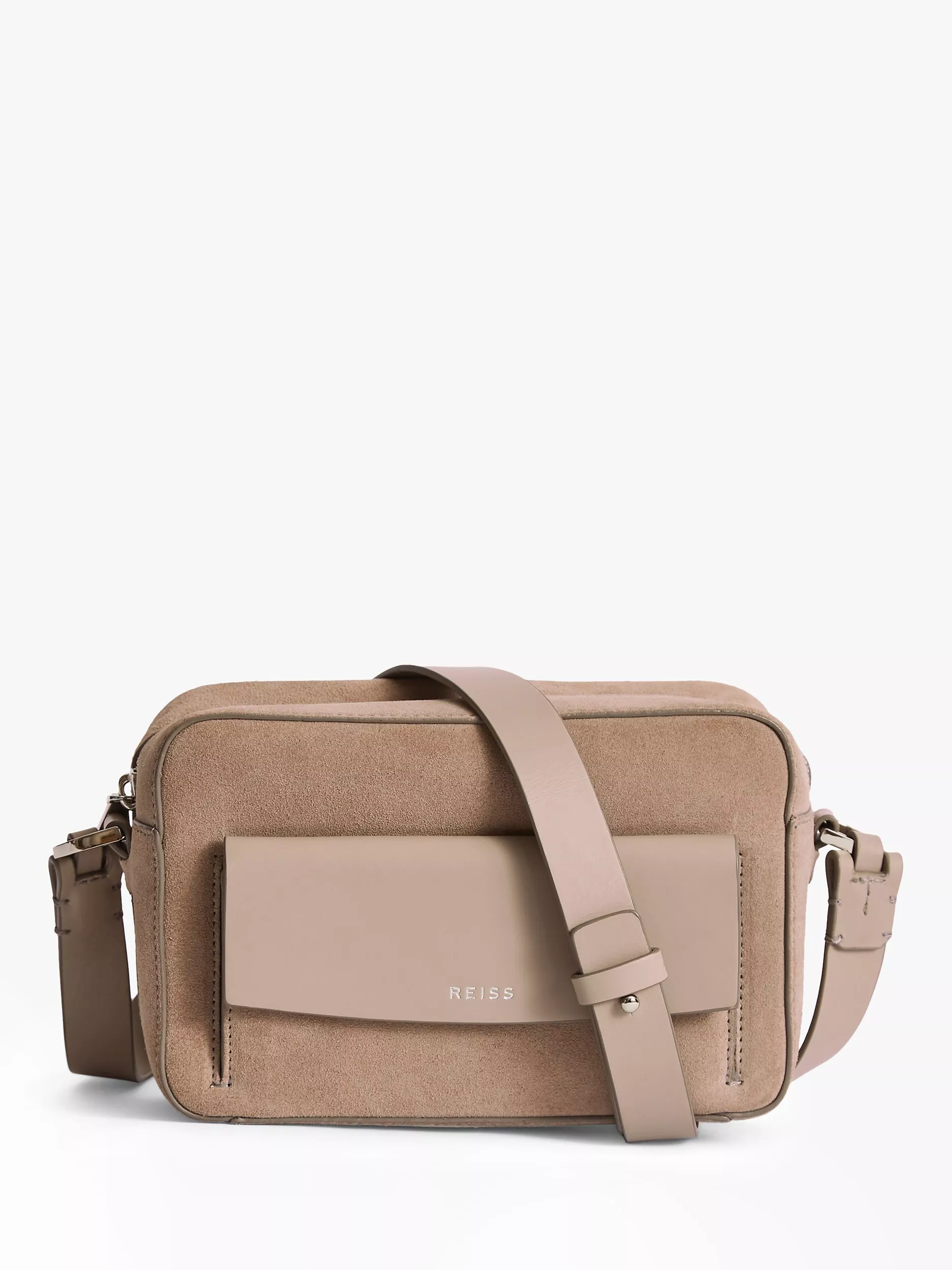 Reiss archie leather crossbody bag sale