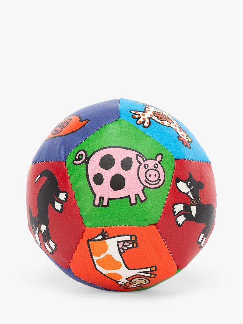 Jellycat Farm Tails Boing Ball Soft Toy, One Size, Multi