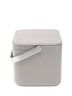 Brabantia Compost Food Waste Caddy, 1.8L - view 2, Mid Gey