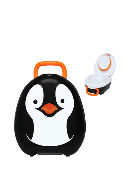My Carry Potty Travel Potty, Penguin, Black