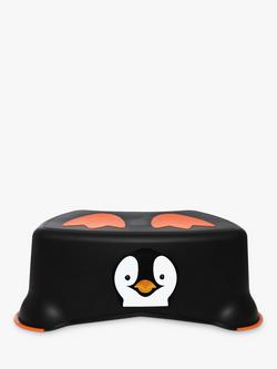 My Carry Potty My Little Step Stool, Penguin, Black/Orange