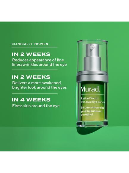 Murad Retinol Youth Renewal Eye Serum, 15ml - view 2, 