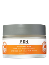 REN Clean Skincare Overnight Glow Dark Spot Sleeping Cream, 50ml