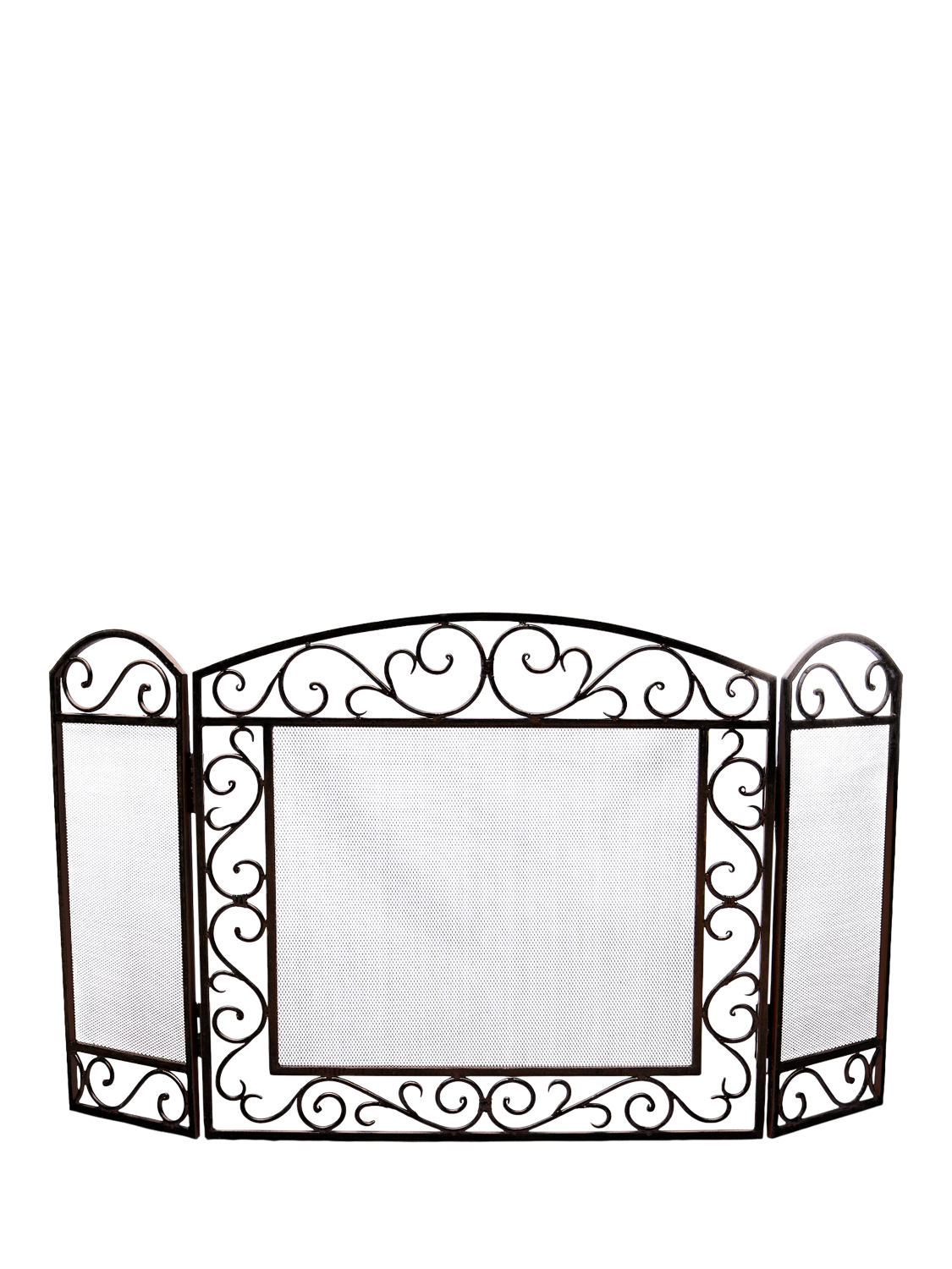 Ivyline Vintage Style Iron Firescreen