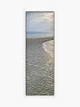 John Lewis Mike Shepherd 'Shimmering Light Seascape' Triptych Framed Canvas, Set of 3, 94 x 34cm, Blue/Multi