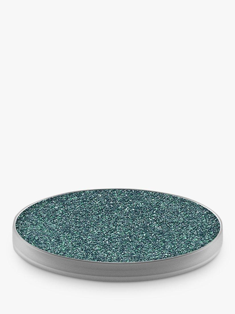 Product image 2 of 4, which shows MAC Dazzleshadow Extreme Eyeshadow, Pro Palette Refill Pan, Emerald Cut