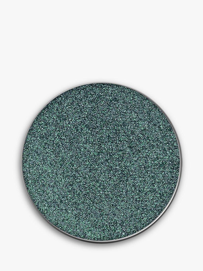 Product image 1 of 4, which shows MAC Dazzleshadow Extreme Eyeshadow, Pro Palette Refill Pan, Emerald Cut