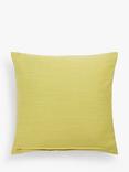 John Lewis Cow Parsley Cushion, Yellow