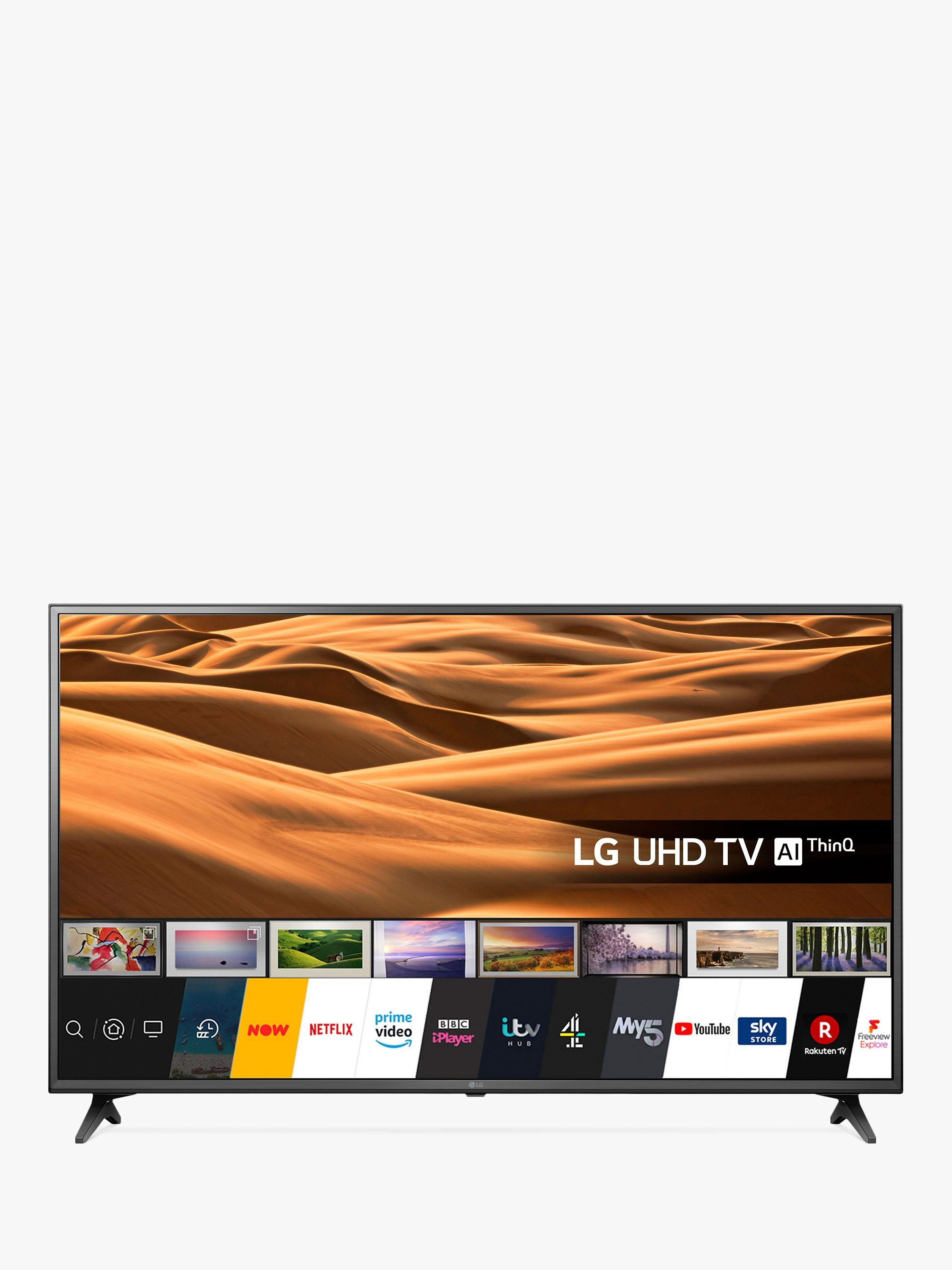 LG 55UM7050PLC 2020 LED HDR 4K Ultra HD Smart TV 55 inch with Freeview Play Freesat HD Ceramic Black