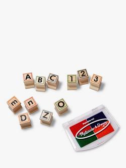 Melissa & Doug ABC Stamp Set - view 2, Multi