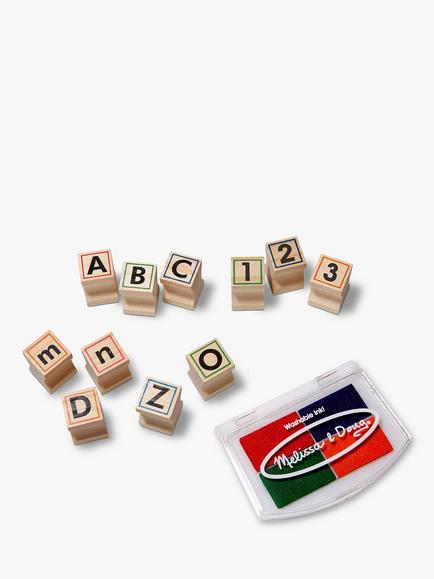 Melissa & Doug ABC Stamp Set - view 2, Multi