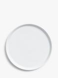 John Lewis Dine Porcelain Flat Dinner Plate, 26.5cm, White