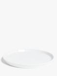 John Lewis Dine Porcelain Flat Dinner Plate, 26.5cm, White