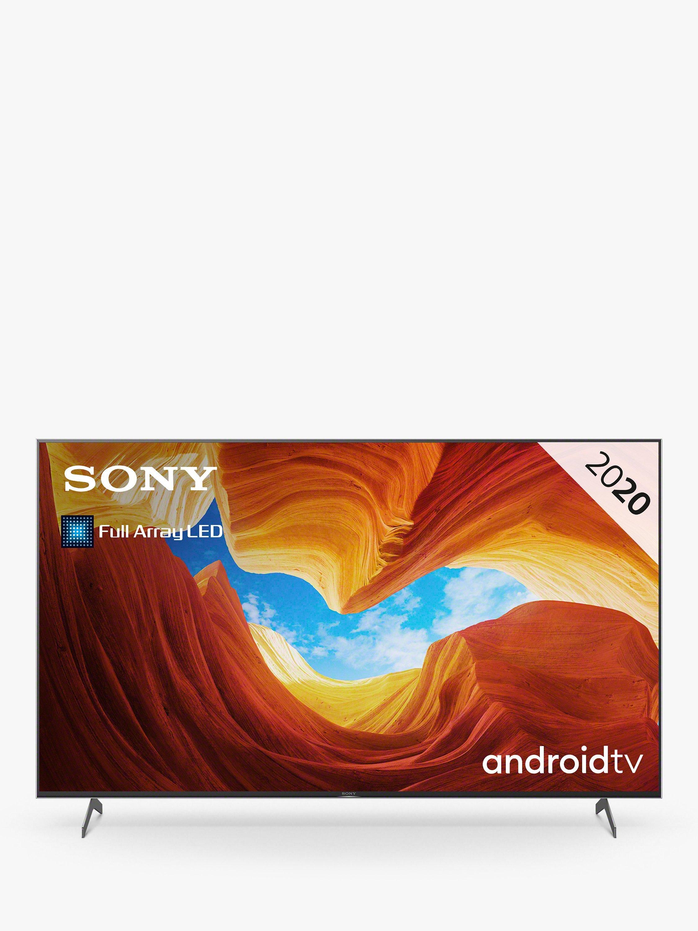Sony Bravia KD85XH9096 LED HDR 4K Ultra HD Smart Android TV, 85 inch with Freeview HD/Freesat HD, Youview & Dolby Atmos, Black