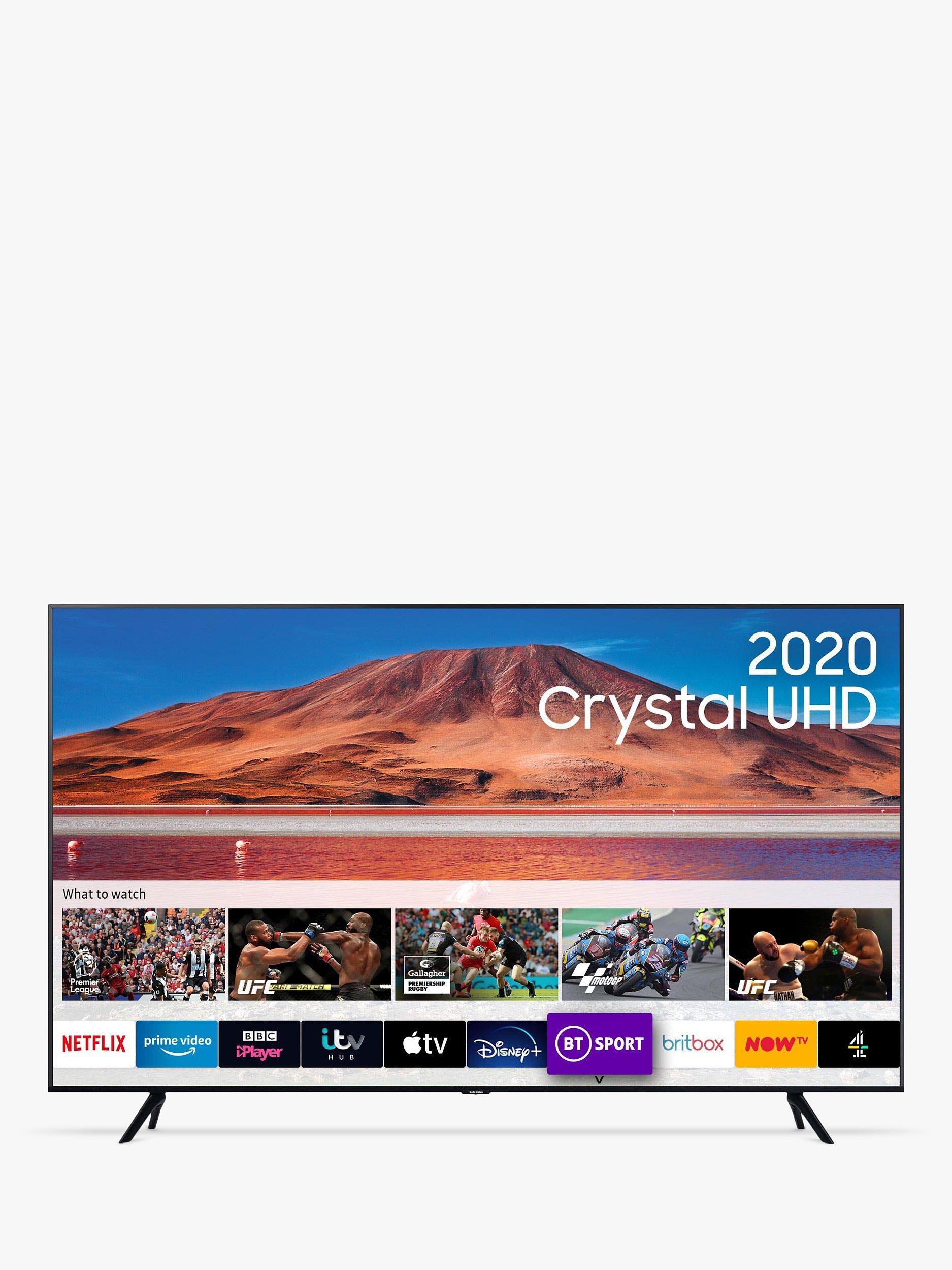 Samsung UE55TU7000 (2020) HDR 4K Ultra HD Smart TV, 55 inch with TVPlus, Black