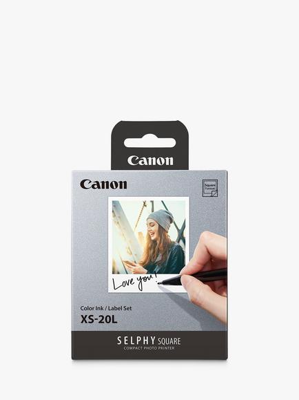 Canon XS-20L Print Pack for SELPHY Square QX10, 20 Prints, 