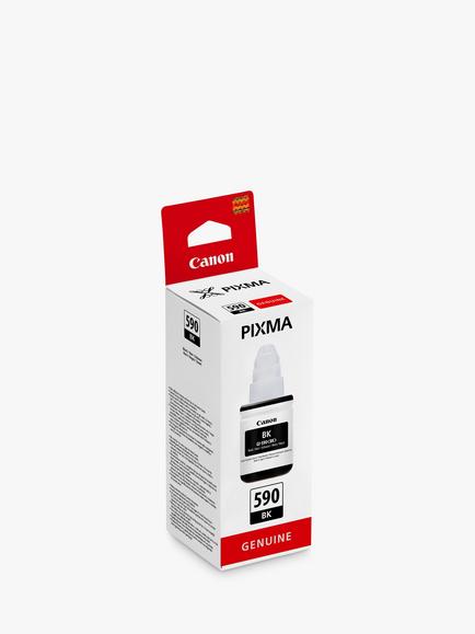 Canon GI-590 Printer Ink Bottle, Black, Black
