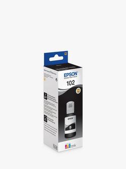 Epson EcoTank 102 Ink Bottle, Black