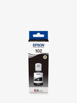 Epson EcoTank 102 Ink Bottle - view 2, Black