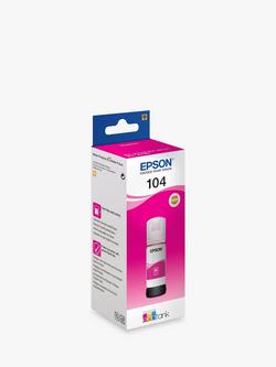 Epson EcoTank 104 Ink Bottle, Magenta