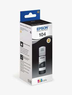 Epson EcoTank 104 Ink Bottle - view 2, Black