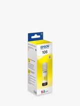 Epson EcoTank 106 Ink Bottle, Yellow