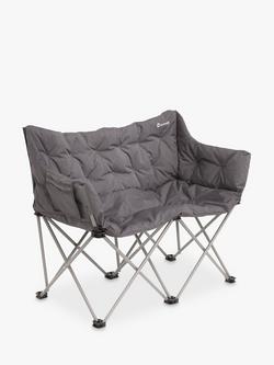 Outwell Sardis Lake Camping Sofa Chair, Grey, Grey