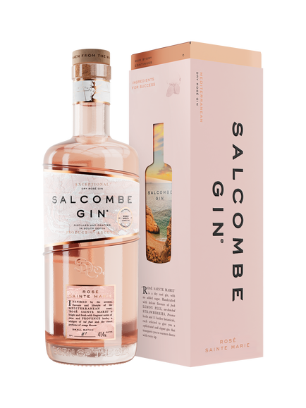 Salcombe Gin 'Rosé Sainte Marie' Small Batch Gin , 70cl, Multi