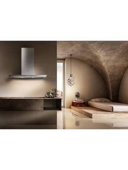 Elica THIN-90 89.8cm Chimney Cooker Hood, A Energy Rating, Stainless Steel - view 2, Stainless Steel