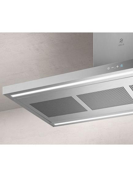 Elica THIN-120 119.8cm Chimney Cooker Hood, A Energy Rating, Stainless Steel - view 2, Stainless Steel