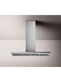 Elica THIN-ISLAND 119.8cm Island Cooker Hood, A Energy Rating, Stainless Steel, Stainless Steel