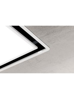 Elica SKYDOME30 100cm Ceiling Cooker Hood, A Energy Rating, White - view 2, White