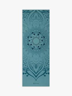 Gaiam Premium Niagara Sunset 6mm Yoga Mat, Blue - view 2, Blue
