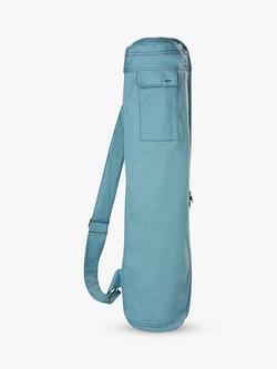 Gaiam Niagara Embroidered Cargo Yoga Mat Bag, Blue - view 2, Blue