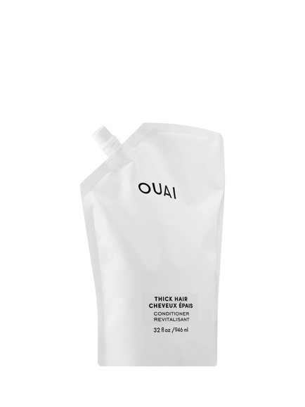 OUAI Thick Hair Conditioner Refill, 946ml, 