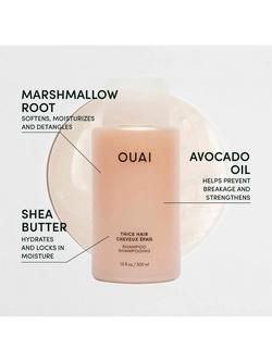 OUAI Thick Hair Shampoo, 300ml - view 2, 