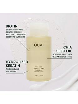 OUAI Fine Hair Shampoo, 300ml - view 2, 