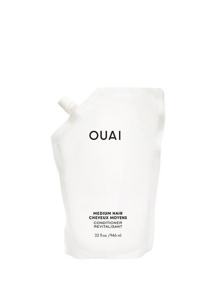 OUAI Medium Hair Conditioner Refill, 946ml, 