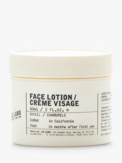 Le Labo Basil Face Lotion, 60ml, 