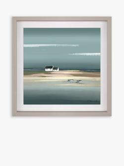 Art Marketing Ulyana Hammond 'Azure' Framed Print & Mount, 38 x 38cm, Blue - view 2, Blue